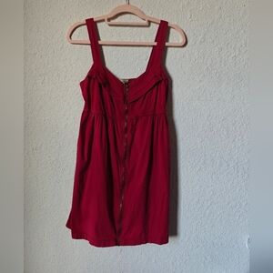 Cute Red Jumper Dress